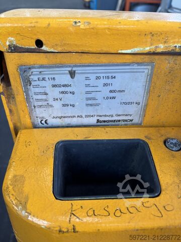 Elektrische Niederhubwagen Jungheinrich EJE 116