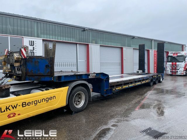 Tieflader-Sattelauflieger DOLL SH3*Tieflader*Zwansgelenkt*Baggermulde*Radmulde