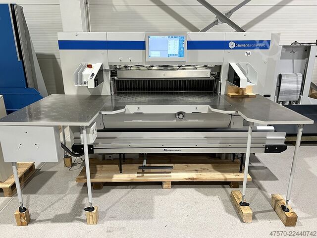Paper cutting machine Baumann-Wohlenberg 132 TS ASE