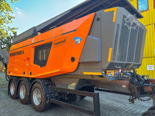 Mobile shredding plant Doppstadt Inventhor Type 6