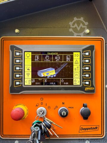 Mobile shredding plant Doppstadt Inventhor Type 6