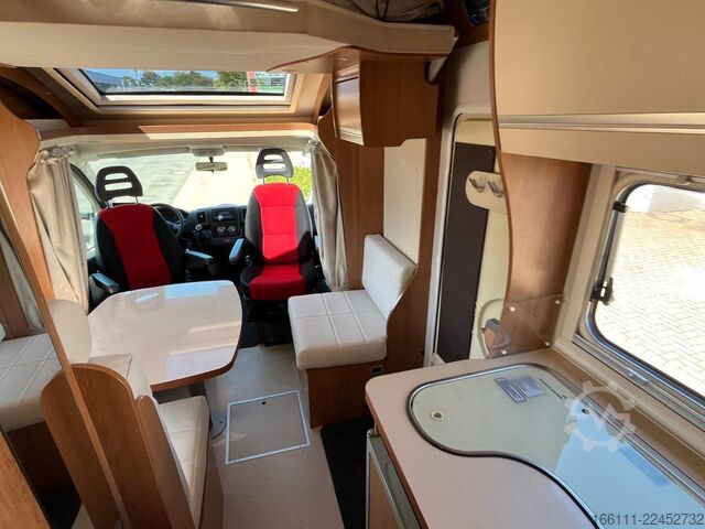 Teilintegriertes Wohnmobil EURAMOBIL Profila T 650 EB - Hub/Einzelbetten - Klima -