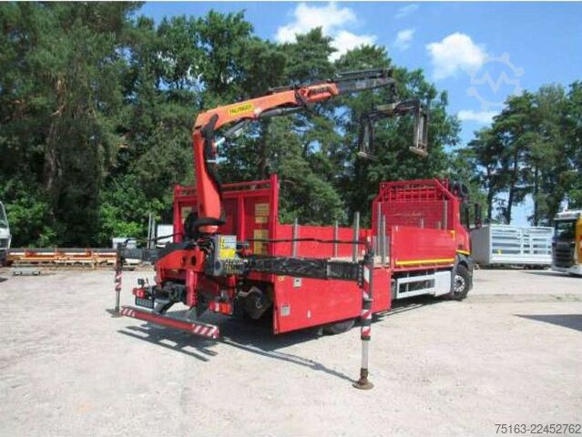 Truck mounted crane MERCEDES-BENZ Antos 1830 L Pritsche Heckkran Funk