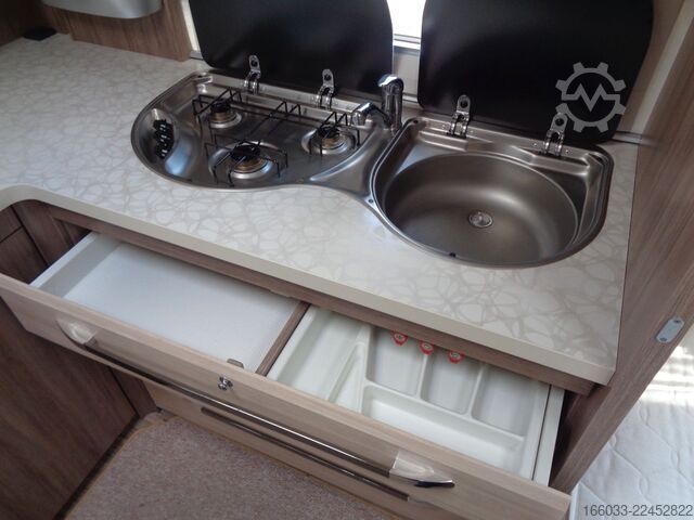 Wohnwagen HOBBY de luxe 560 CFe *Mover*Vorzelt*Ultraheat*