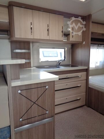Wohnwagen HOBBY de luxe 560 CFe *Mover*Vorzelt*Ultraheat*