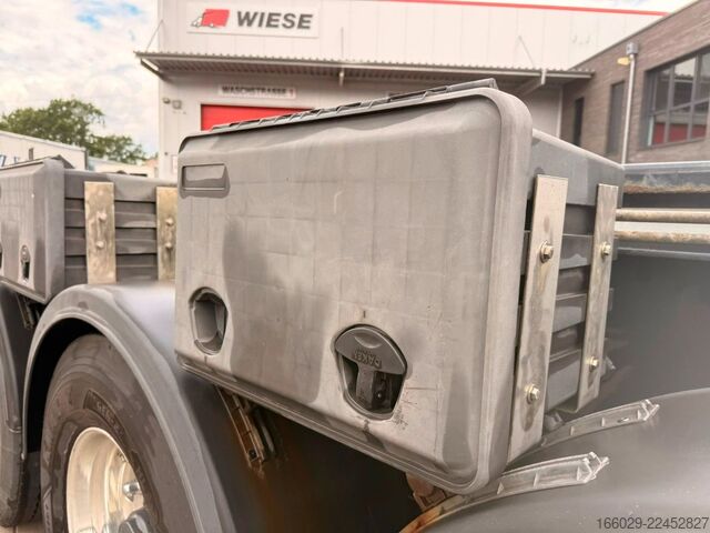 Tipper semitrailer  WIESE 3-Achs Abrollkipper Hakenlift