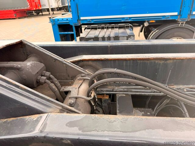 Tipper semitrailer  WIESE 3-Achs Abrollkipper Hakenlift