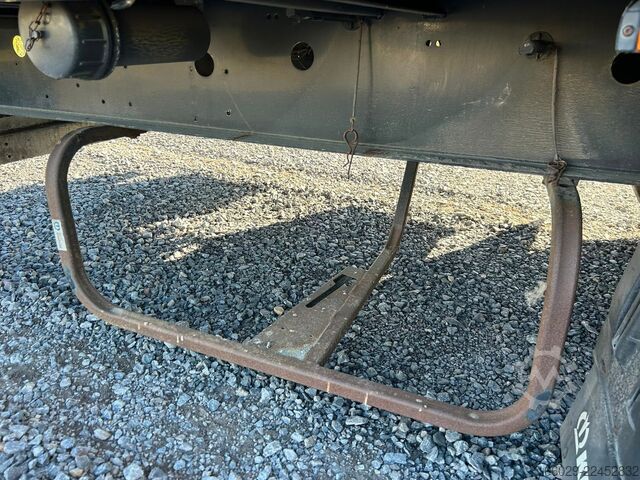 Open semitrailer with tarp KRONE Schiebeplanen Auflieger