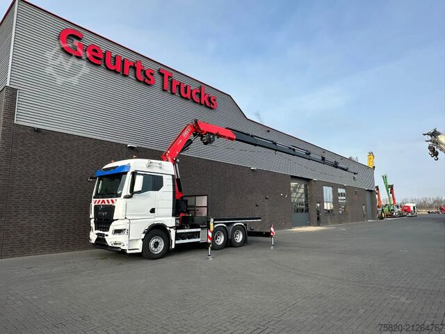 Kranwagen MAN TGX 33.510 6X4 TREKKER-BAKWAGEN COMBI + FASSI F...