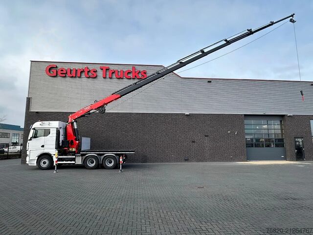 Kranwagen MAN TGX 33.510 6X4 TREKKER-BAKWAGEN COMBI + FASSI F...