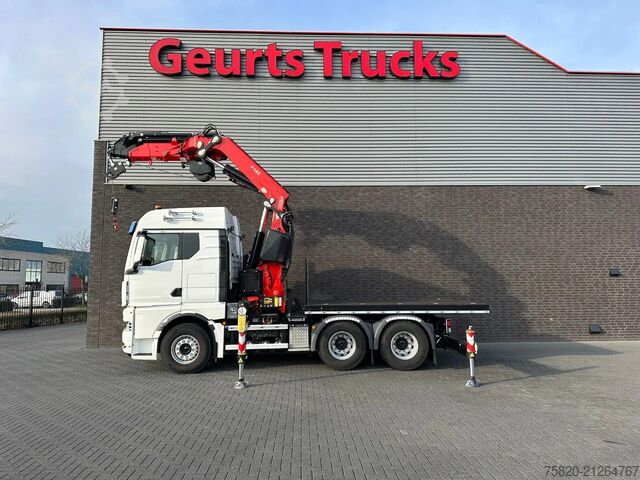 Kranwagen MAN TGX 33.510 6X4 TREKKER-BAKWAGEN COMBI + FASSI F...