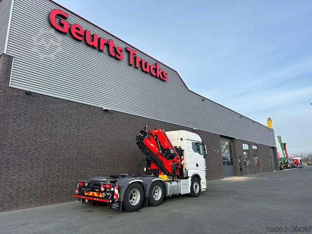 Kranwagen MAN TGX 33.510 6X4 TREKKER-BAKWAGEN COMBI + FASSI F...