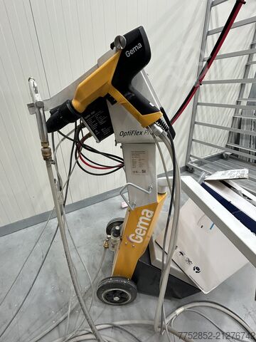 Pulverbeschichtungsanlage Gema, Wieland, Hummel 