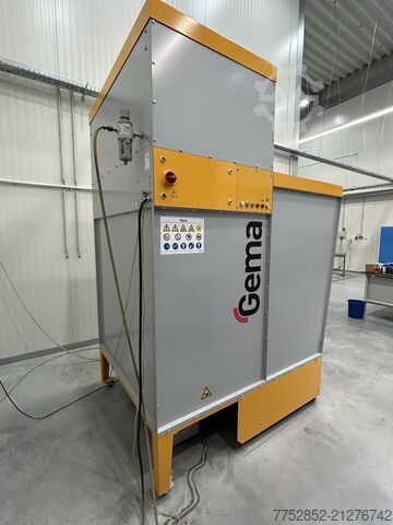Pulverbeschichtungsanlage Gema, Wieland, Hummel 