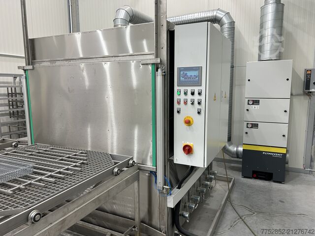 Pulverbeschichtungsanlage Gema, Wieland, Hummel 