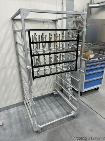 Pulverbeschichtungsanlage Gema, Wieland, Hummel 