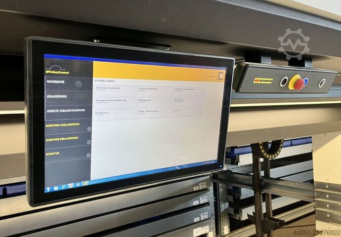 Automatic vertical storage lift T 47 SSI Schäfer SSI Logimat Typ SLL Lagerlift