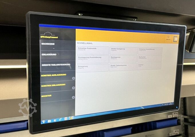 Automatic vertical storage lift 45 T SSI Schäfer SSI Logimat Typ SLL Lagerlift