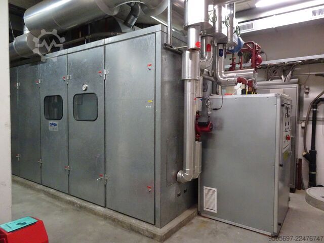 CHP, Combined Heat and Power Plant AVESCO CAT Avesco CAT TBG-926-24SY mit Wärmepumpe