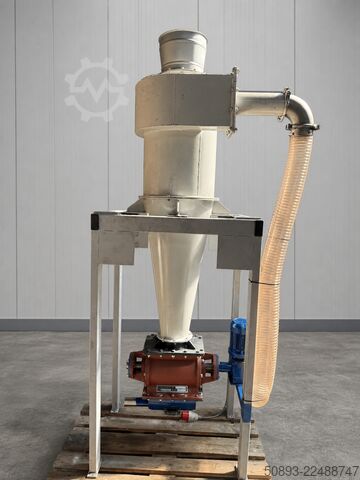 Cyclone separator with rotary airlock valve AGRIFON KM-20