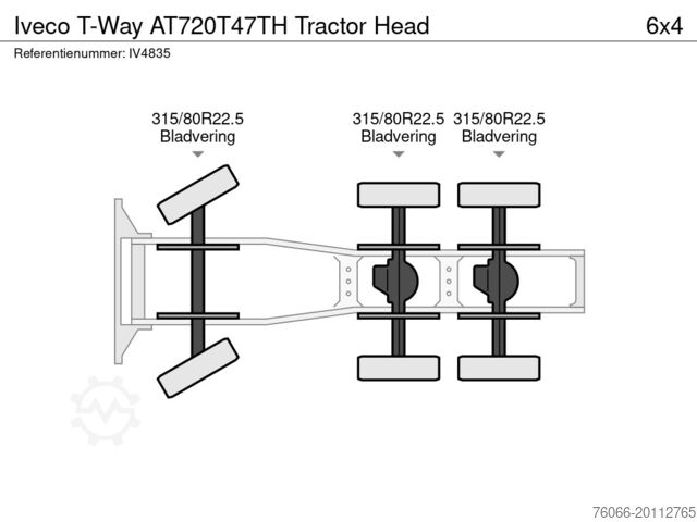 Standard-SZM Iveco T-Way AT720T47TH Tractor Head