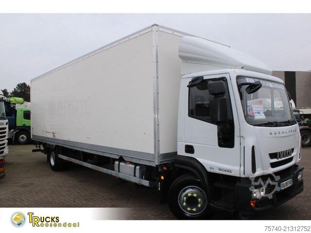 Box body Iveco Eurocargo 160e25 + lift + euro 6