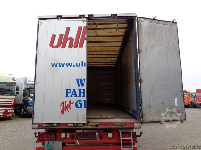 Curtain sided Stehmann AZP 18 2 AXLE + 1.16 vloer hoogte