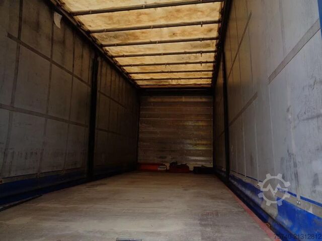 Curtain sided Stehmann AZP 18 2 AXLE + 1.16 vloer hoogte