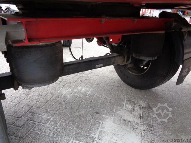 Curtain sided Stehmann AZP 18 2 AXLE + 1.16 vloer hoogte