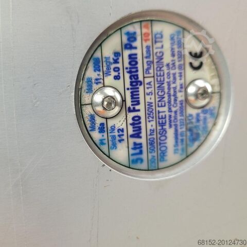 Protosheet Eng 5L Auto Fumigation pot Protosheet Eng 5L Auto