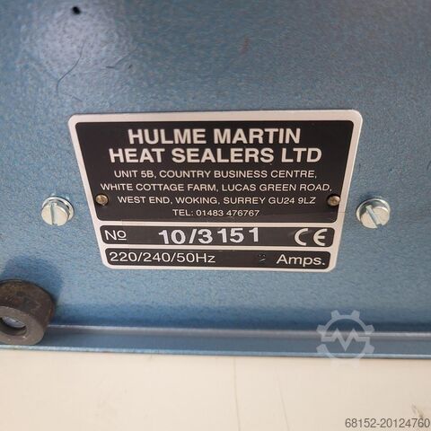 Hulme Martin 3151 Heat Sealer Hulme Martin 3151