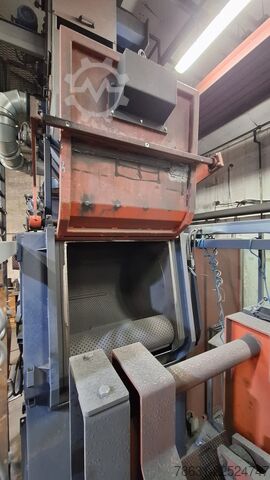 Drum shot blasting machine with rubber belt COGEIM TG1