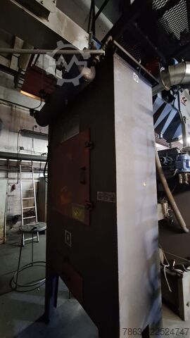 Drum shot blasting machine with rubber belt COGEIM TG1