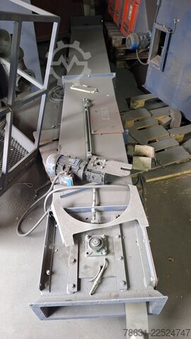 Drum shot blasting machine with rubber belt COGEIM TG1