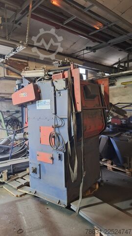 Drum shot blasting machine with rubber belt COGEIM TG1