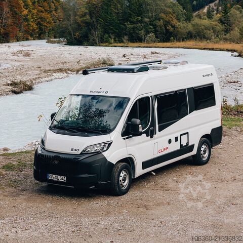 SUNLIGHT CLIFF 540 MINI VAN mit WC, neu SUNLIGHT CLIFF 540