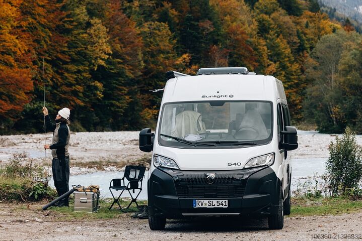 SUNLIGHT CLIFF 540 MINI VAN mit WC, neu SUNLIGHT CLIFF 540