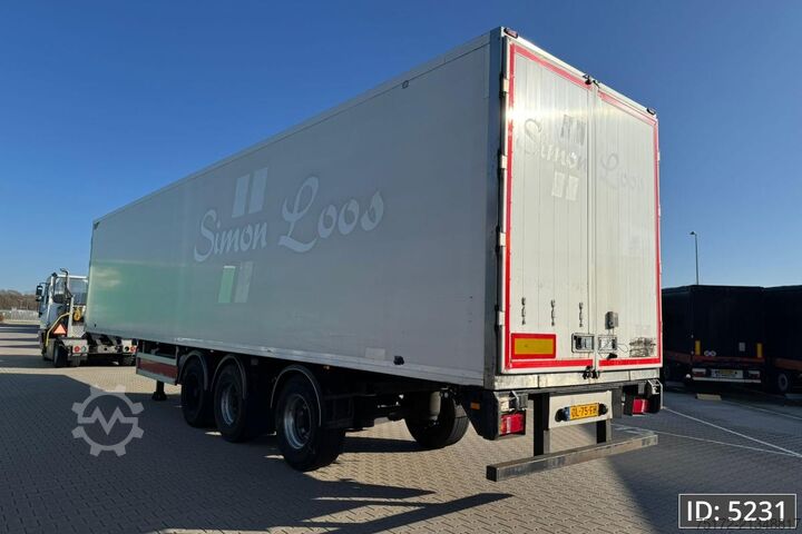 Refrigerated/frozen transport HTF HZO 39 / LZV Doorlader / Steering axle