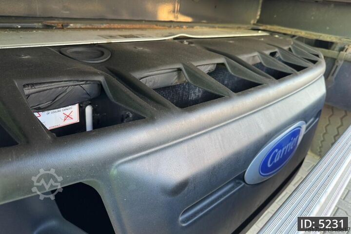 Refrigerated/frozen transport HTF HZO 39 / LZV Doorlader / Steering axle