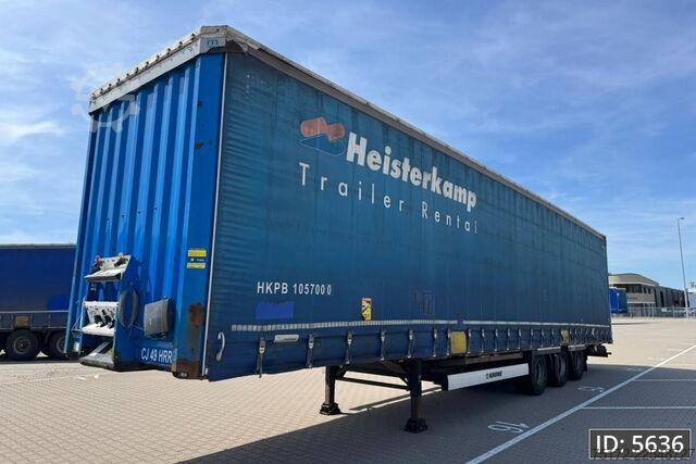 Sliding tarpaulins Krone SD / Mega / BPW Drum