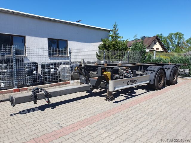 Anhänger-Wechselfahrgestell Fliegl Tandem Wechselanhänger TWP 180 Mega-EL