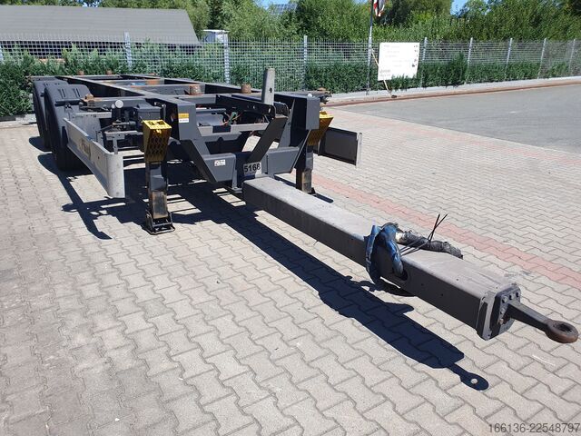Anhänger-Wechselfahrgestell Fliegl Tandem Wechselanhänger TWP 180 Mega-EL