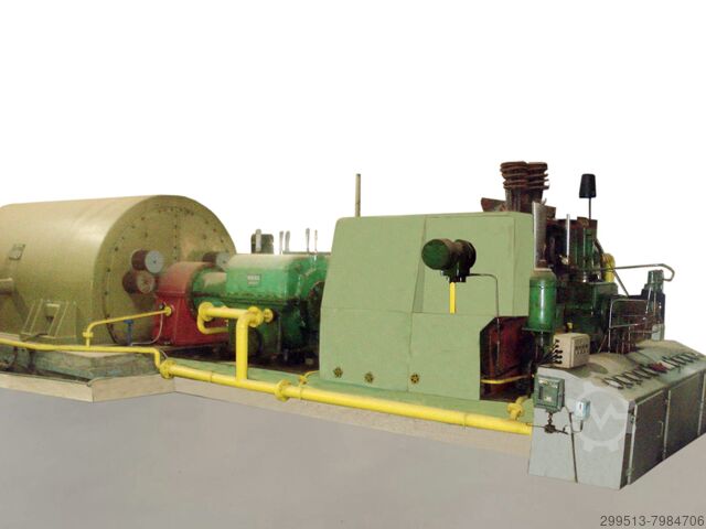 SOCIETE RATEAU / ALSTROM Generator Backpressure Multi Stage Type7 190 CP