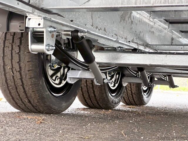 Flatbed trailer Hapert Trailers HAPERT AZURE H-3 | TRIDEM 605X220X30CM 3500KG HOCHLADER | NFW | PARABELFEDER