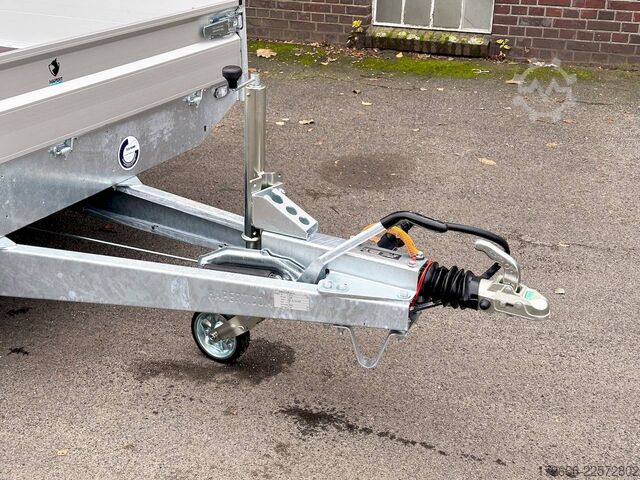 Flatbed trailer Hapert Trailers HAPERT AZURE H-3 | TRIDEM 605X220X30CM 3500KG HOCHLADER | NFW | PARABELFEDER