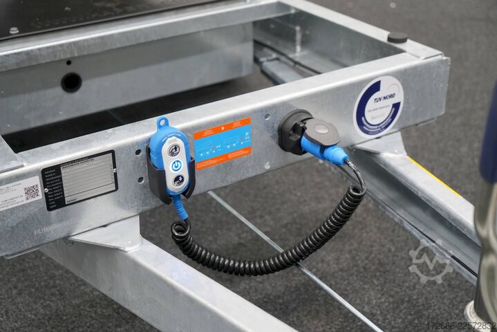 Rückwärtskipper Hapert Trailers HAPERT COBALT HB-1 | E-PUMPE 260X150X30CM 1800KG RÜCKWÄRTSKIPPER | NFW
