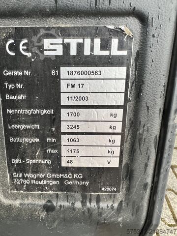Reach truck Still FM17