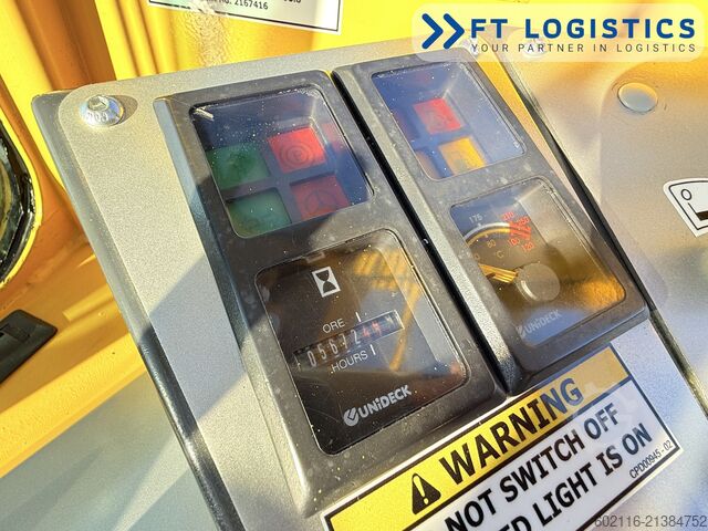 4-way forklift Combilift C3000XL DUPLEX FREE LIFT GAS POSITIONER