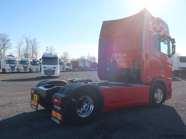 Standard tractor unit Scania S 540 Full Air Standklima LED Alcoa Lampenbügel