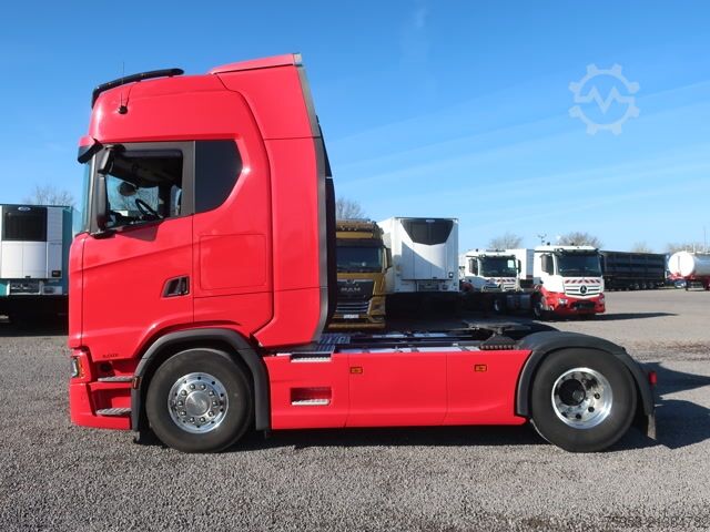Standard tractor unit Scania S 540 Full Air Standklima LED Alcoa Lampenbügel
